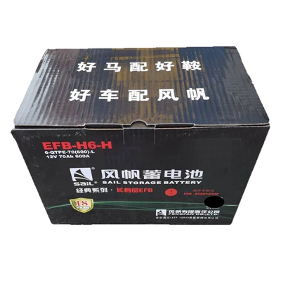 Efb-H6-H Fengfan 6-Qtpe-70(600)-L, Car battery/battery