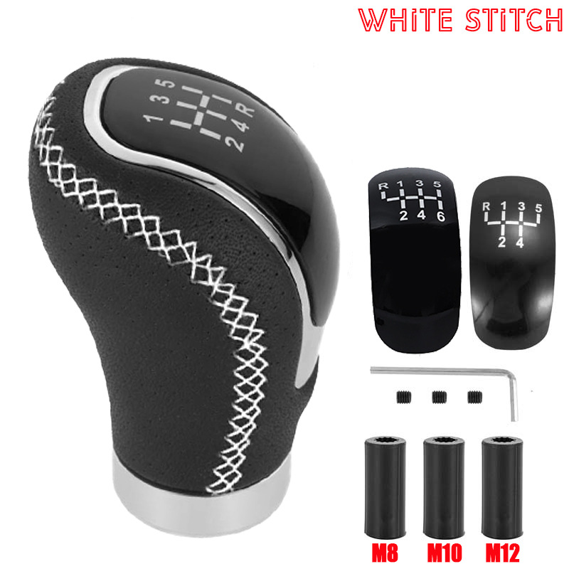 Línea roja, línea azul, línea negra, cambio de velocidad de automóvil transfronterizo, cambio de velocidad de automóvil, accesorios de bola de mano image 7