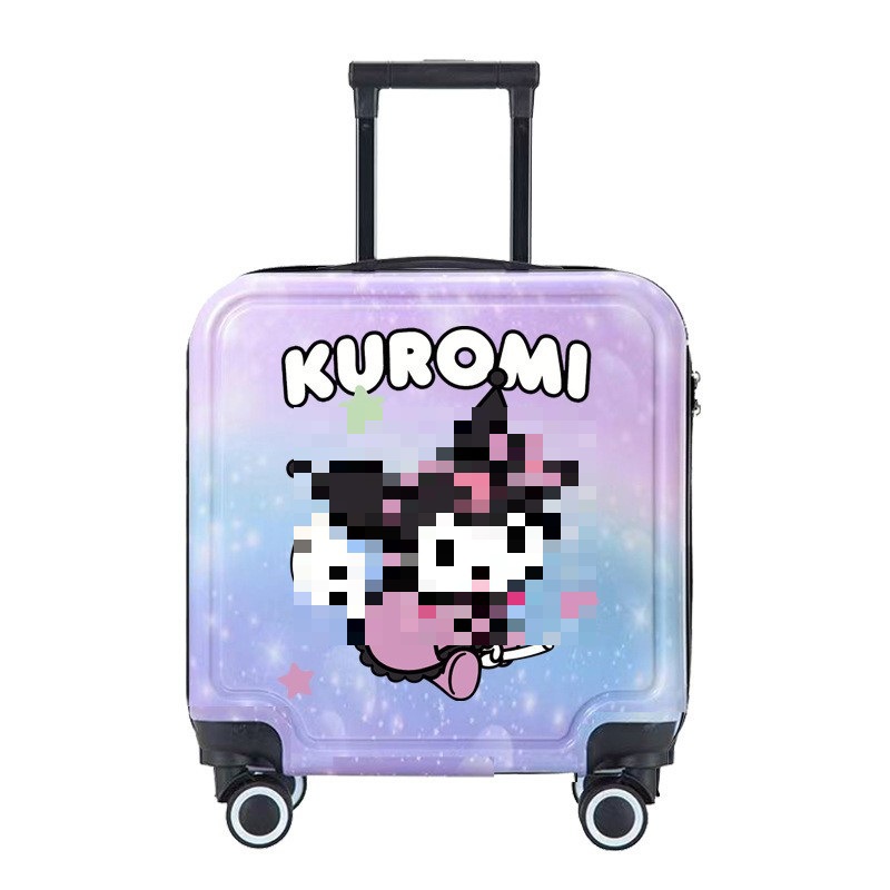 블루 퍼플 그라데이션 빗자루 kulomi