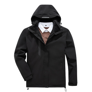 Cross-Border Smart Heating Jacket New Fashion Couple Cotton Outwear Waterproof Windproof Fleece-Lined Heated Warm Jacket Large Size