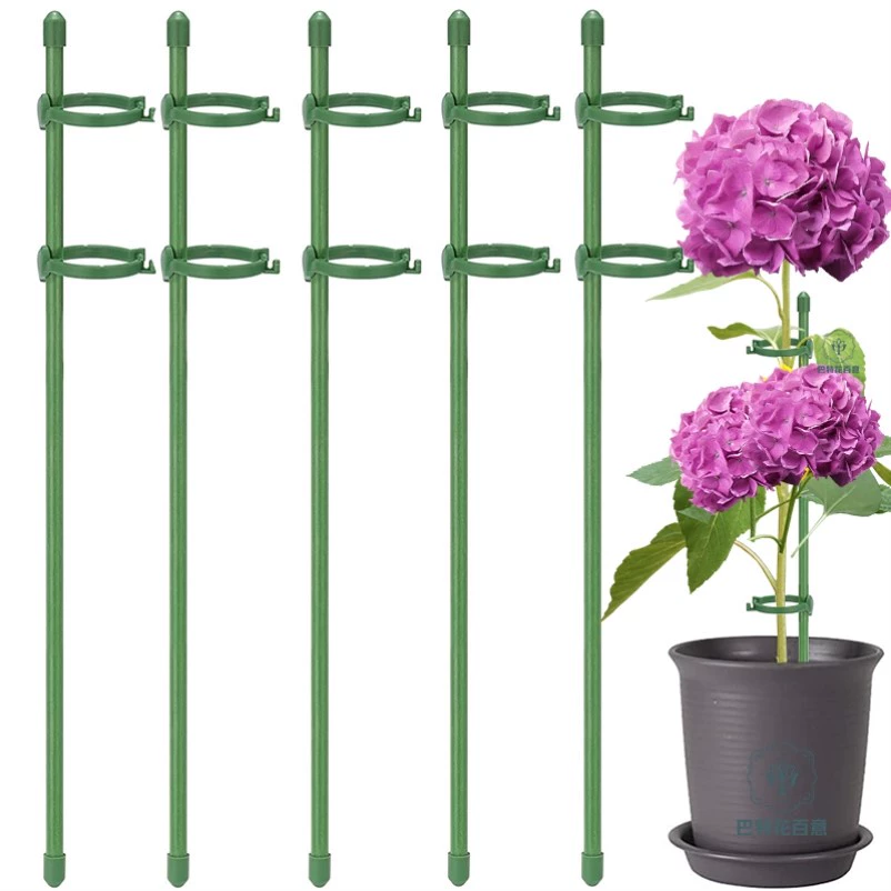 Цветочная опора растительная стойка стойка стойка томата помидор перец фиксированный стержень восхождение на лозу подвесной орхидея садоводство подставка для цветов