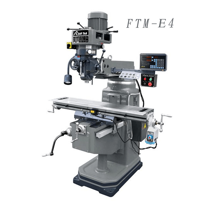 现货供应原装台湾丰堡炮塔铣床FTM-E4 手摇铣床 平面铣床FTM-E4机