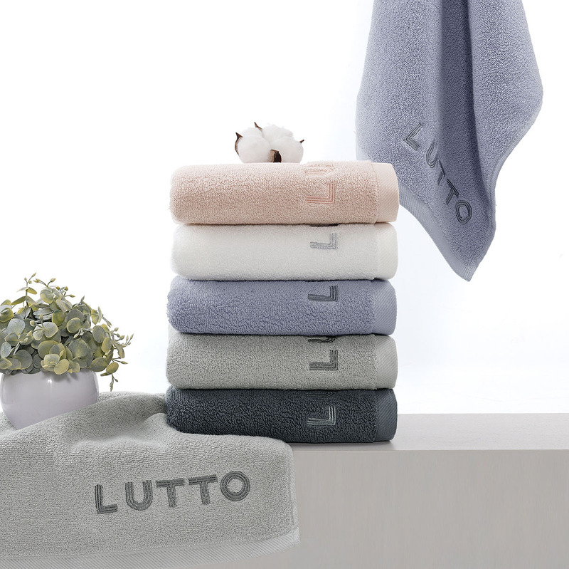 Thickened Cotton Towel Wholesale Adult Face Wash Absorbent Towel Supermarket Gift Pure Cotton Towel Custom Embroidered Logo