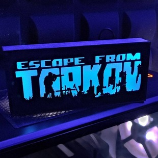 Amazon hot sale escape from tarkov creative light box night light game peripheral LED light atmosphere light
