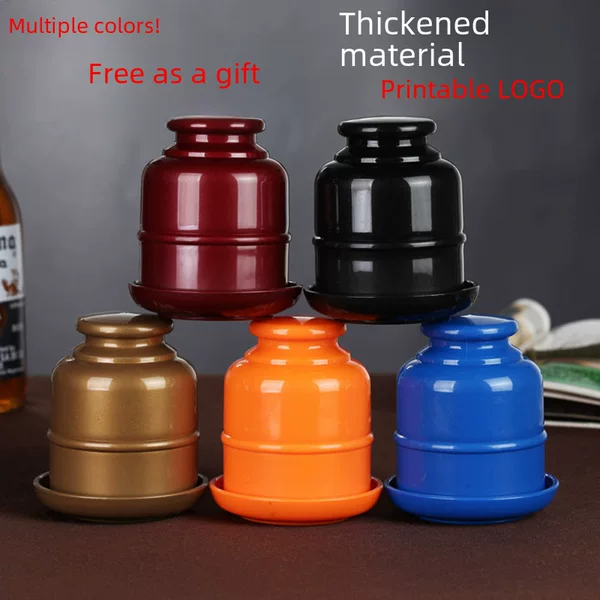 Dice dice cup suit bar sieve thickened combination with bottom holder sieve cup swinging cup stopper cup shaking color wholesale
