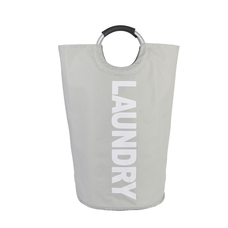 Artículos diversos del hogar cesta de la ropa bolsa de almacenamiento de cilindros de tela oxford plegable cesta de la ropa de baño cesta de almacenamiento en el hogar