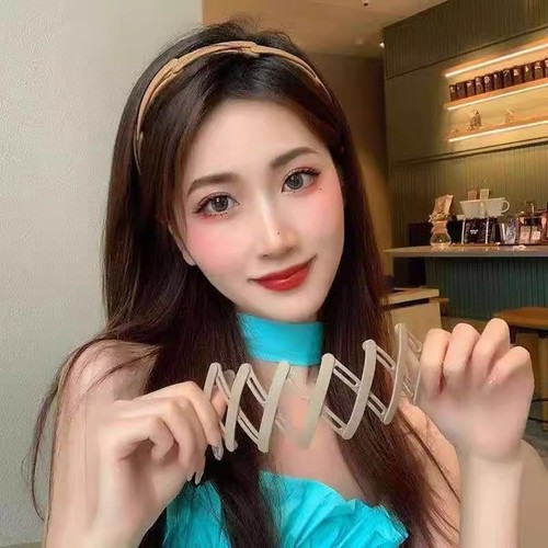 新款伸缩发箍随身携带折叠外出发夹旅行方便携带带齿防滑头箍T