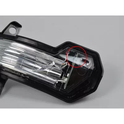 Rearview mirror/rearview mirror: Captiva, Equinox, New Epica - 20-models-of-turn-signal-original-factory-driver
