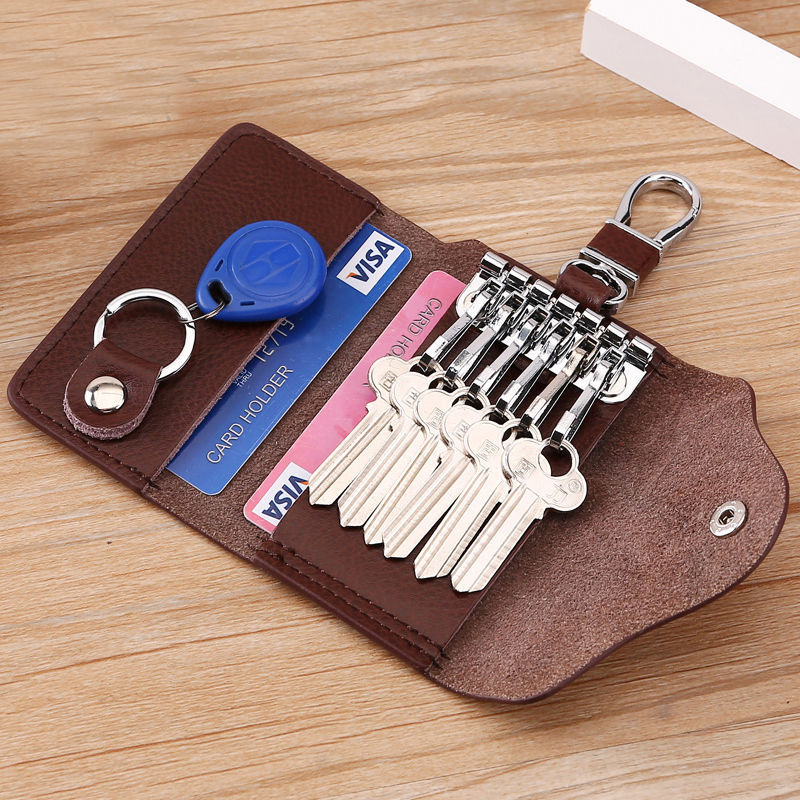 canvas key case capacity Hang the skin Key Bag fashion practical Key buckle wholesale Independent