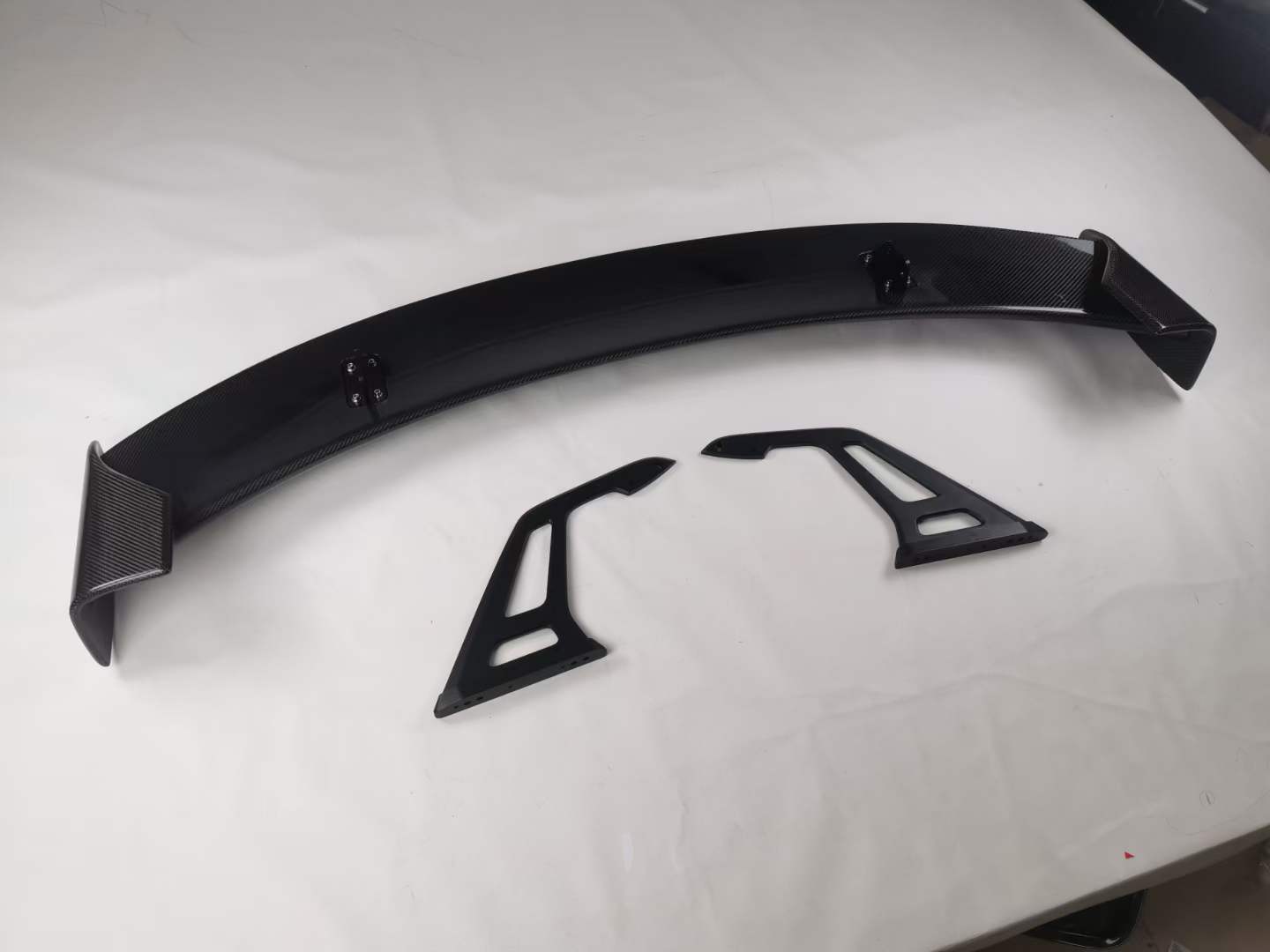 Carbon Fiber Adr Rear Wing with Bracket and Wind Stabilizer Wing, Toyota Brz Modified Exterior Parts