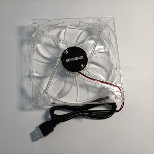 Chassis fan PC transparent 5V computer cooling fan USB interface
