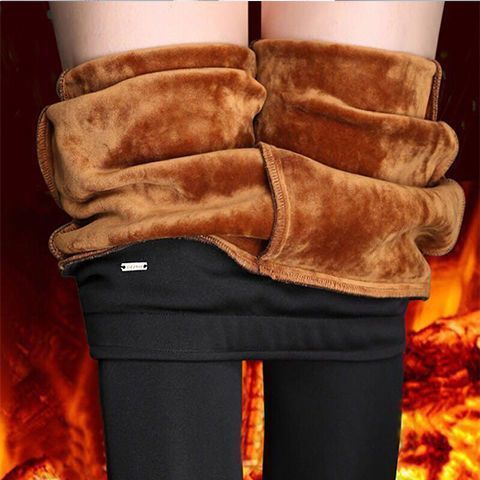 Korean Style New Autumn and Winter Women's Casual Pants Loose Slimming Middle-Aged Mom Pants High-Waisted Pencil Fleece-Lined Women's Pants
