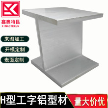 6063 6061工字铝型材5052 2A12铝合金H型槽铝 加厚大工字铝型材