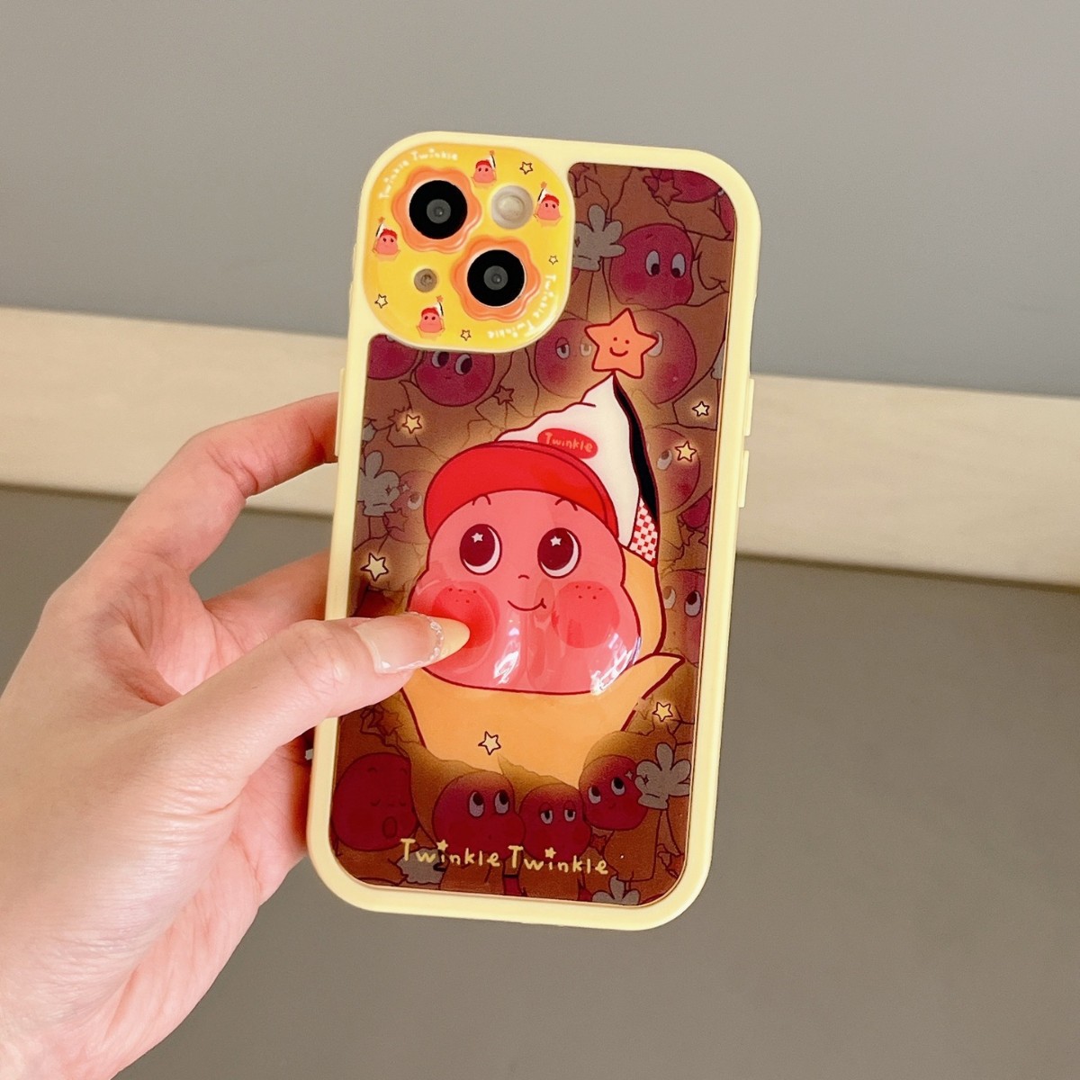 Popular Pinchable Star Man Suitable for Apple 16Promax Mobile Phone Case Iphone15 Cute 13 Cartoon 14