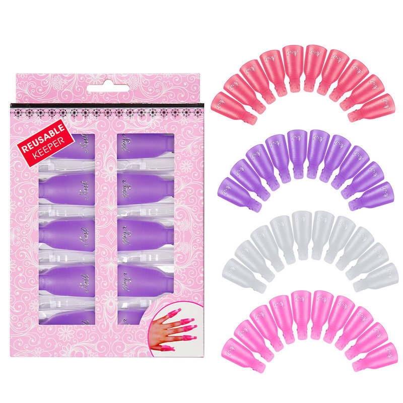 Nail nail removal clip 10 boxed/bagged instead of tin foil can be used repeatedly nail removal tool