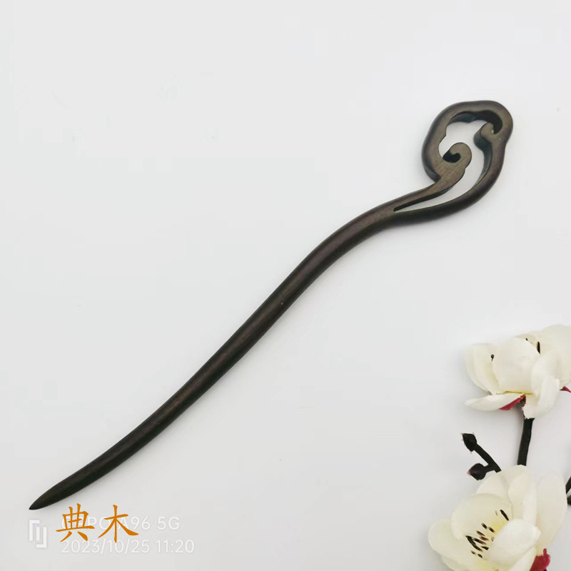 High quality Chinese hairpin ebony sandalwood