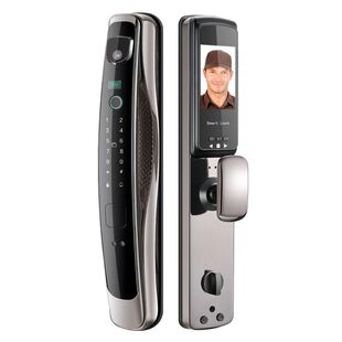 Chigo flagship CS9 [3D face recognition] full-automatic fingerprint lock visual cat's eye smart lock package installation