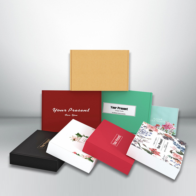 Caja de regalo con tapa magnética para cosméticos de alta gama, caja de embalaje con cajón de lote pequeño personalizado, caja con tapa personalizada