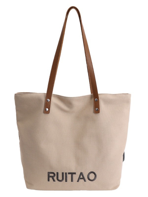 Bolsas transfronterizas para mujeres 2026 ventas calientes nuevas bolsas de lona casuales de gran capacidad, bolsas de hombro de moda para viajar.