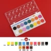 Nylon brush, 16 colors, 1 pieces