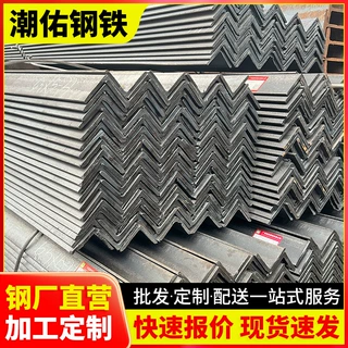 定制广州现货耐低温Q235b角钢不等边角钢 可镀锌打孔加工 规格全