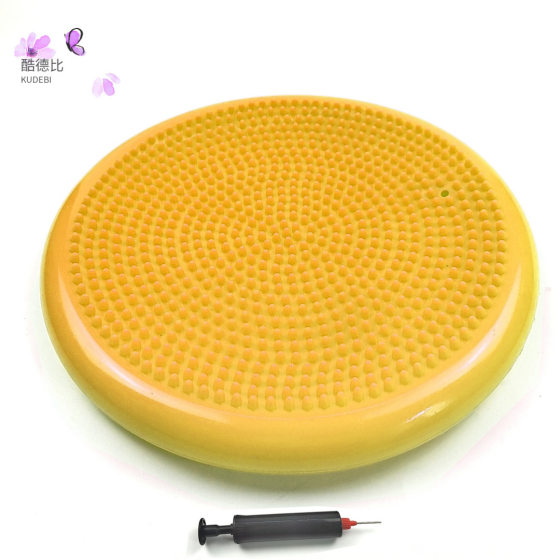Yoga Balance Mat pvc Multi-color Explosion-proof Inflatable Cushion Foot Step Thickened Flat Mat Soft Step Trainer Massage Mat