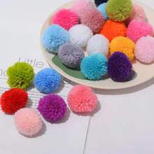 ��ɫ4cm��ë����ë�q���ֹ�diy�����Ҽ�����Ʒ���b�o��������l