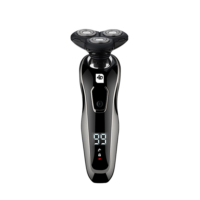 Lico Electric Shaver Three Blade Head Multi Functional Washable USB Home Appliances Personal Care_voghion.com