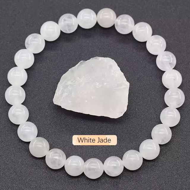 SHINE/TEMUクロスボーダー天然石瑪瑙水晶ビーズブレスレット燐灰石ラピスラズリブレスレット男女手飾り