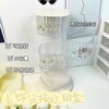 Table brand storage box, transparent jewelry, container