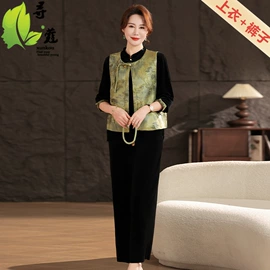 中老年休闲套装;中老年外套;中老年棉服