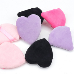 Wholesale beauty makeup aids love triangle makeup puff beauty air cushion makeup puff