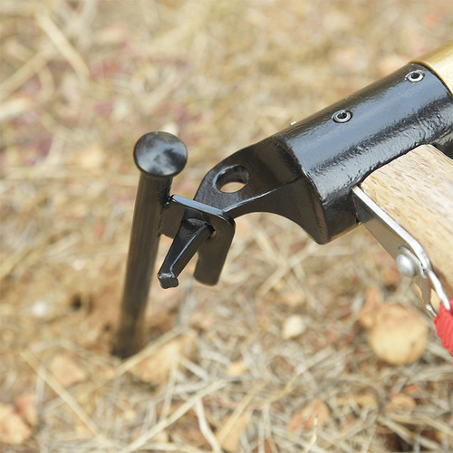 Outdoor thick and long camping pegs, canopy tent accessories, steel ground pegs, beach and snow fixed camp pegs, cross-border