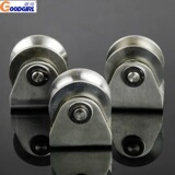 Настраиваемые орбиты колеса Основные валичные железнодорожные железнодорожные железнодорожные железнодорожные железнодорожные рельсы из нержавеющей стали и тяжелое колесо колеса, свинцовое колесо мобильных дверных роликов