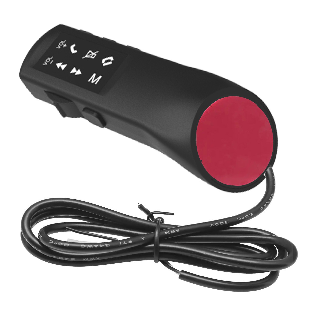 Cross-border new car multi-function steering wheel control button handle Universal square control button Android large screen dedicated