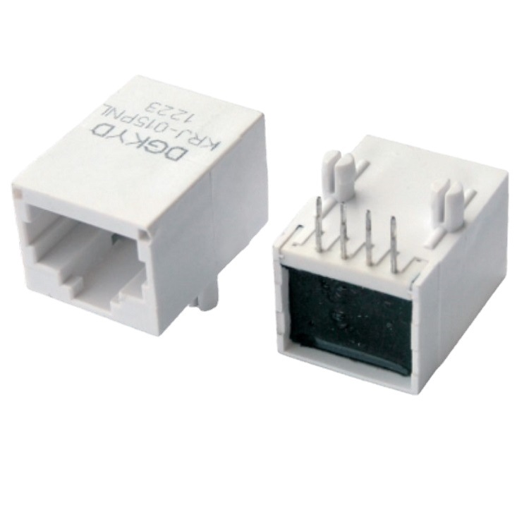 批发RJ45母座  RJ45插座连接器  宽带网络RJ45插座  网孔RJ45插孔