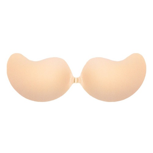 Mesh fabric brush hand gel mango cup silicone breast pad nipple pad small breast shaping non-slip underwear silicone invisible bra pad