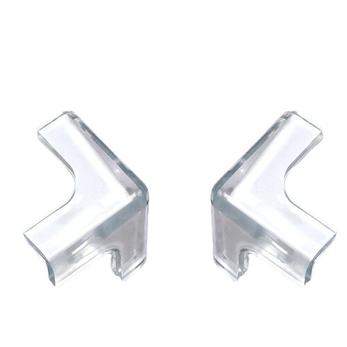Children's transparent smiling face anti-collision corner baby table corner protection safety protection corner table corner anti-collision corner protection children's products