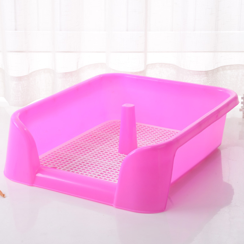 Inodoro para perros, artículos para perros y gatos, artículos de aseo para perros, artículos de aseo para perros, limpieza conveniente con columnas