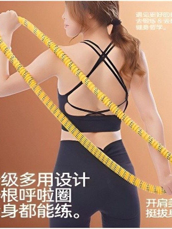 全新升级静音款/不伤衣弹簧呼啦圈加重瘦腰成人收腹器材|undefined