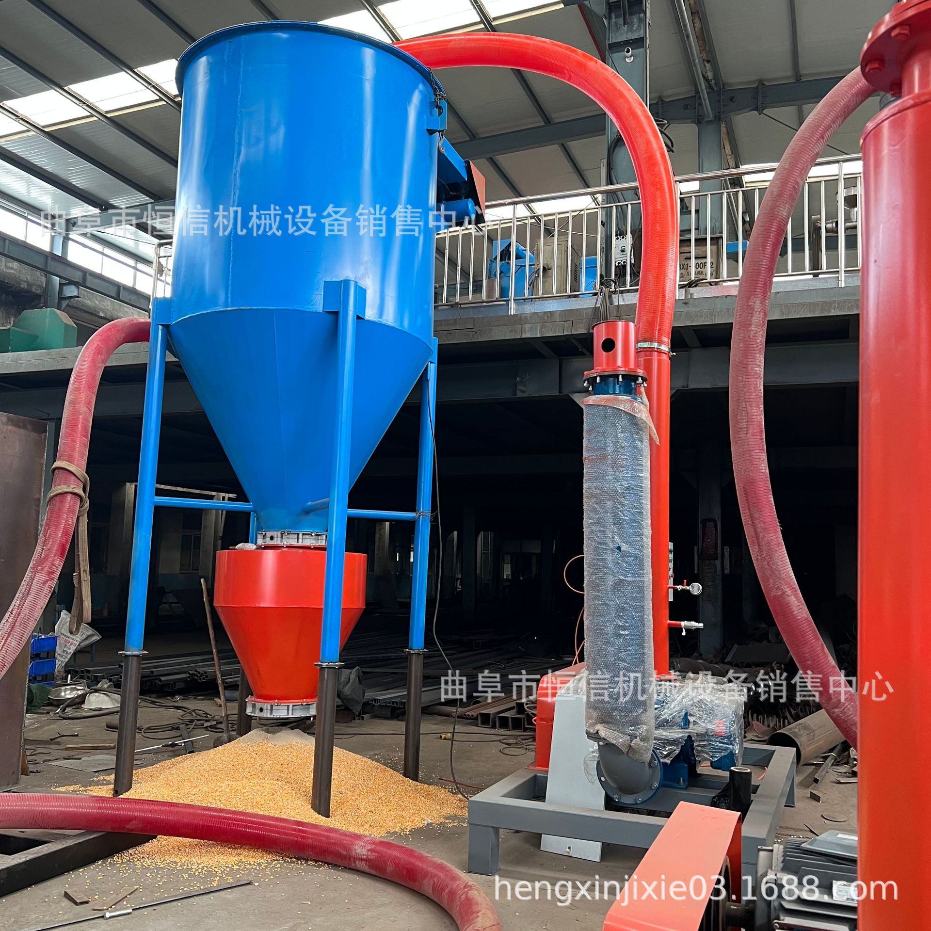 恒信直供粉煤灰出入库气力抽灰机zcjb 铸造灰装吨包气力吸灰机