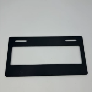 Cross-Border American Standard Plastic License Plate Frame Manufacturer, Wholesale in Stock, Protective License Plate Frame, Can Print Logo, Car License Plate Frame