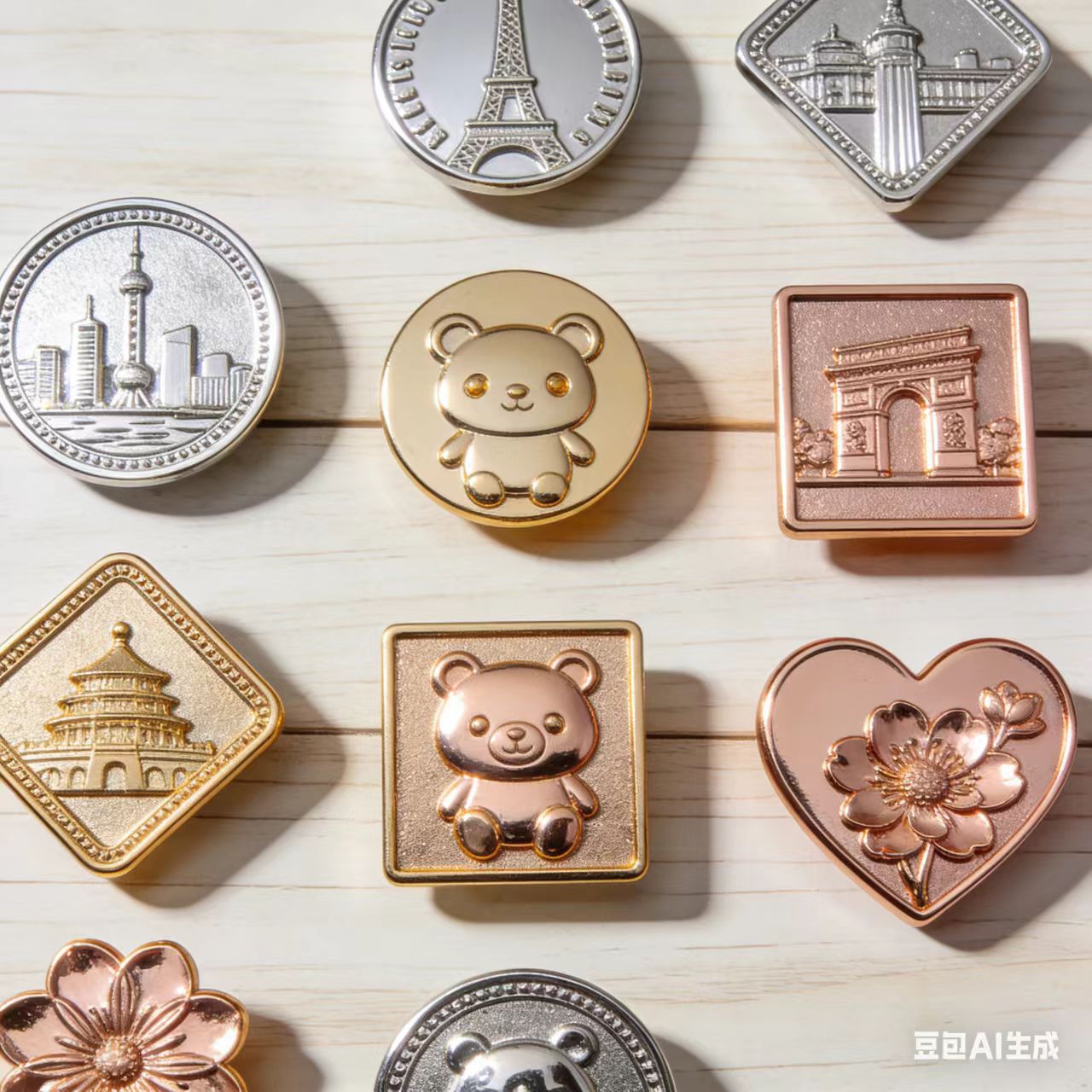 金属徽章定制卡通明星烤漆珐琅徽章创意班徽勋章个性毕业礼物礼品