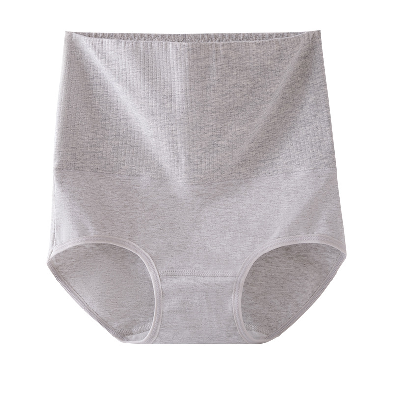 Ropa interior de cintura alta para mujer algodón puro antibacteriano 2023 nuevo estilo posparto barriga pequeña ropa interior para mujer