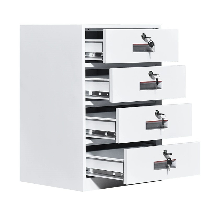 Gabinete bajo de oficina Gabinete de almacenamiento de archivos debajo del escritorio Gabinete de almacenamiento de datos de bloqueo de contraseña Gabinete de cajones Gabinete de impresora Gabinete de hierro Gabinete pequeño