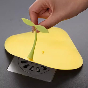 Creative bean sprouts floor drain cover odor-proof toilet sewer floor drain anti-blocking insect-proof anti-cross-flavor floor drain cover wholesale