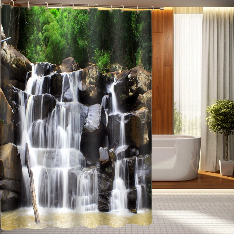 Waterproof curtain, (Cross-border trading)