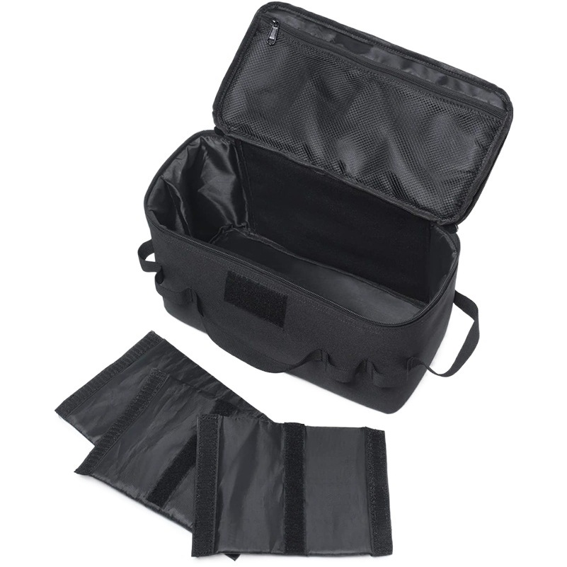 Bolsa de camping al aire libre para fanáticos militares, picnic de camping, bolsa de almacenamiento de herramientas portátil plegable, bolsa de herramientas de almacenamiento ligero, gran capacidad