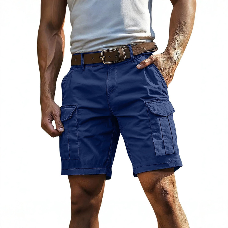 2026 New Cross-Border Casual Washed Men's Work Shorts Amazon Simple Versatile Trendy Lazy Style Five-Point Shorts 2026 New Cross-Border Casual Washed Men's Work Shorts Amazon Simple Versatile Trendy Lazy Style Five-Point Shorts