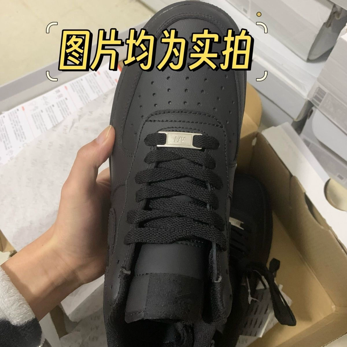 Air Jordan 1, кожаный износостойкий нескользящий настил для мужчин и женщин